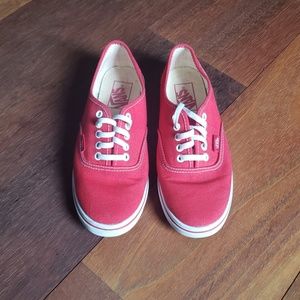 Red Vans